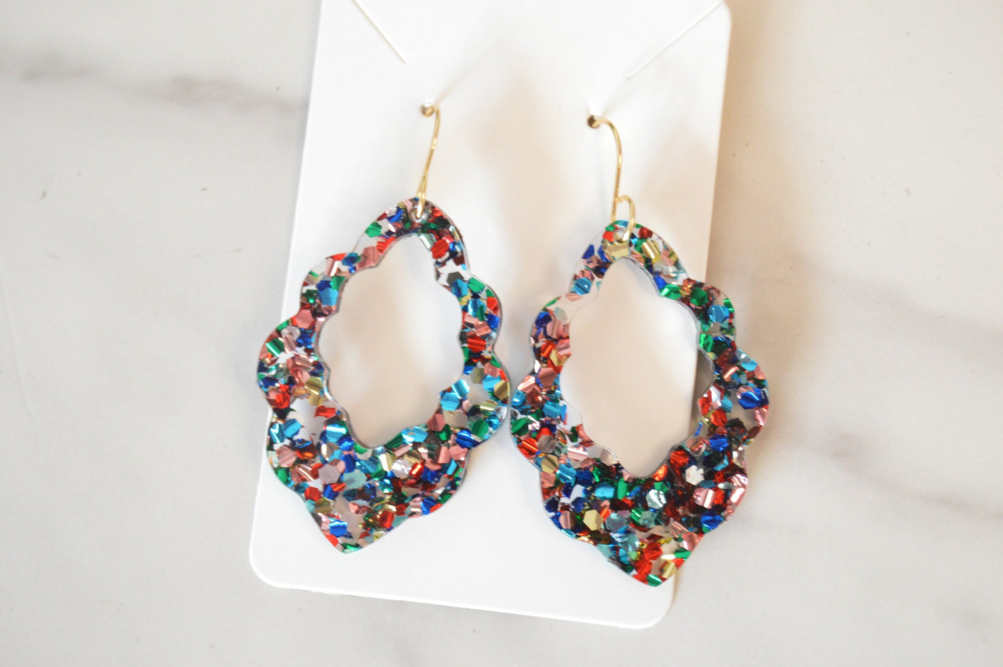 Mom + Me Colorful Earring Set - Acrylic