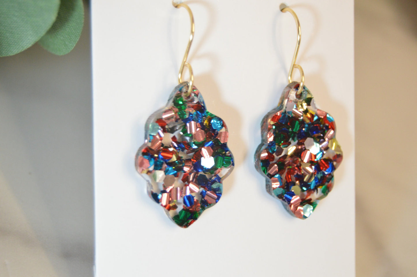 Mom + Me Colorful Earring Set - Acrylic