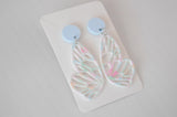 Butterfly Dangle Earrings - Acrylic
